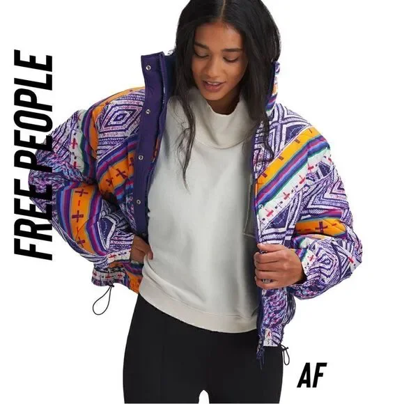FREE PEOPLE POWERHOUSE PUFFER SKI JACKET NWT - Picture 9 of 15